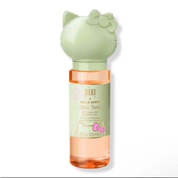Pixi X Hello Kitty Glow Tonic Glycolic Acid Exfoliating Toner - Picture 2 of 7